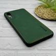 قاب گوشی Galaxy A30S - A50S - A50 سامسونگ اورجینال برند DADOO دادوو 2026 طرح دوخت HARD چرمی محافظ لنزدار سبز کد 157226