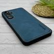 قاب گوشی Galaxy S24 FE سامسونگ اورجینال برند DADOO دادوو 2026 طرح دوخت HARD چرمی محافظ لنزدار سرمه ای کد 157232