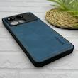 قاب گوشی Poco X6 Pro - Redmi K70E شیائومی اورجینال برند DADOO دادوو 2026 طرح دوخت HARD چرمی محافظ لنزدار سرمه ای کد 157248