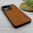 قاب گوشی Redmi 15C - Poco C85 شیائومی اورجینال برند DADOO دادوو 2026 طرح دوخت HARD چرمی محافظ لنزدار عسلی کد 157255