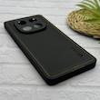 قاب گوشی Redmi Note 14 Pro 4G شیائومی اورجینال برند DADOO دادوو 2026 طرح دوخت HARD چرمی محافظ لنزدار مشکی کد 157261