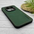 قاب گوشی Redmi Note 15 Pro 4G شیائومی اورجینال برند DADOO دادوو 2026 طرح دوخت HARD چرمی محافظ لنزدار سبز کد 157268