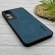 قاب گوشی Realme C65 ریلمی اورجینال برند DADOO دادوو 2026 طرح دوخت HARD چرمی محافظ لنزدار سرمه ای کد E19-157272