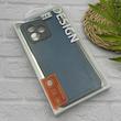 قاب گوشی Realme C51 - Realme C53 - Realme Note 50 ریلمی اورجینال برند DADOO دادوو 2026 طرح دوخت HARD چرمی محافظ لنزدار سرمه ای کد 157273