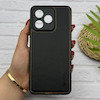 قاب گوشی Realme C51 - Realme C53 - Realme Note 50 ریلمی اورجینال برند DADOO دادوو 2026 طرح دوخت HARD چرمی محافظ لنزدار مشکی کد 157275
