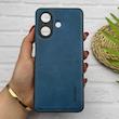 قاب گوشی Realme Note 60 ریلمی اورجینال برند DADOO دادوو 2026 طرح دوخت HARD چرمی محافظ لنزدار سرمه ای کد 157280