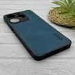 قاب گوشی Realme C61 ریلمی اورجینال برند DADOO دادوو 2026 طرح دوخت HARD چرمی محافظ لنزدار سرمه ای کد 157281