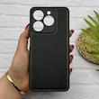 قاب گوشی Realme C61 ریلمی اورجینال برند DADOO دادوو 2026 طرح دوخت HARD چرمی محافظ لنزدار مشکی کد 157284