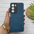 قاب گوشی Realme C71 ریلمی اورجینال برند DADOO دادوو 2026 طرح دوخت HARD چرمی محافظ لنزدار سرمه ای کد E19-157289