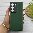 قاب گوشی Realme C71 ریلمی اورجینال برند DADOO دادوو 2026 طرح دوخت HARD چرمی محافظ لنزدار سبز کد E19-157290