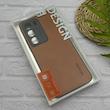 قاب گوشی Realme C71 ریلمی اورجینال برند DADOO دادوو 2026 طرح دوخت HARD چرمی محافظ لنزدار عسلی کد E19-157291
