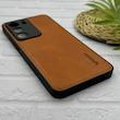 قاب گوشی Realme C71 ریلمی اورجینال برند DADOO دادوو 2026 طرح دوخت HARD چرمی محافظ لنزدار عسلی کد E19-157291