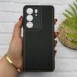 قاب گوشی Realme C75 ریلمی اورجینال برند DADOO دادوو 2026 طرح دوخت HARD چرمی محافظ لنزدار مشکی کد 157293