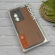 قاب گوشی Realme C75 ریلمی اورجینال برند DADOO دادوو 2026 طرح دوخت HARD چرمی محافظ لنزدار عسلی کد 157295
