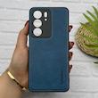 قاب گوشی Realme C75 ریلمی اورجینال برند DADOO دادوو 2026 طرح دوخت HARD چرمی محافظ لنزدار سرمه ای کد 157296