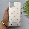 قاب گوشی Galaxy A12 - M12 سامسونگ فانتزی سخت Hard لیزری IMD مات طرح پاپیون کیوت کد 156062