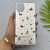 قاب گوشی Galaxy A12 - M12 سامسونگ فانتزی سخت Hard لیزری IMD مات طرح پروانه کیوت کد 156068