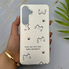 قاب گوشی Galaxy S25 FE سامسونگ فانتزی سخت Hard لیزری IMD مات طرح گربه کیوت کد 156104