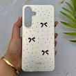 قاب گوشی Galaxy S25 FE سامسونگ فانتزی سخت Hard لیزری IMD مات طرح پاپیون کیوت کد 156107