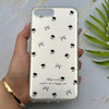 قاب گوشی iPhone 7 Plus - iPhone 8 Plus آیفون فانتزی سخت Hard لیزری IMD مات طرح پاپیون کیوت کد 156110