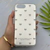 قاب گوشی iPhone 7 Plus - iPhone 8 Plus آیفون فانتزی سخت Hard لیزری IMD مات طرح پاپیون کیوت کد 156112