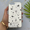 قاب گوشی iPhone 7 Plus - iPhone 8 Plus آیفون فانتزی سخت Hard لیزری IMD مات طرح پروانه کیوت کد 156113