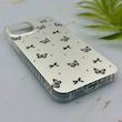 قاب گوشی iPhone 13 - iPhone 14 آیفون فانتزی سخت Hard لیزری IMD مات طرح پروانه کیوت کد 156122