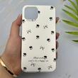 قاب گوشی iPhone 13 - iPhone 14 آیفون فانتزی سخت Hard لیزری IMD مات طرح پاپیون کیوت کد 156123