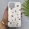 قاب گوشی iPhone 13 Pro Max آیفون فانتزی سخت Hard لیزری IMD مات طرح پروانه کیوت کد 156149