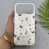 قاب گوشی iPhone 17 Pro Max آیفون فانتزی سخت Hard لیزری IMD مات طرح پروانه کیوت کد 156162