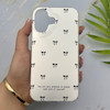 قاب گوشی iPhone 16 آیفون فانتزی سخت Hard لیزری IMD مات طرح پاپیون کیوت کد 156184