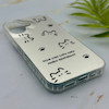 قاب گوشی iPhone 16 آیفون فانتزی سخت Hard لیزری IMD مات طرح گربه کیوت کد 156187