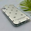 قاب گوشی iPhone X - XS آیفون فانتزی سخت Hard لیزری IMD مات طرح پاپیون کیوت کد 156193