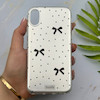 قاب گوشی iPhone X - XS آیفون فانتزی سخت Hard لیزری IMD مات طرح پاپیون کیوت کد 156194