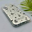 قاب گوشی iPhone X - XS آیفون فانتزی سخت Hard لیزری IMD مات طرح پروانه کیوت کد 156197