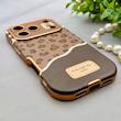 قاب گوشی iPhone 17 Pro آیفون اورجینال یونیک کیس چرمی لاکچری محافظ لنزدار طرح پلنگی کیوت کد 154160