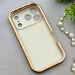 قاب گوشی iPhone 17 Pro آیفون اورجینال یونیک کیس چرمی لاکچری محافظ لنزدار طرح پروانه کیوت کد 154161