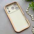 قاب گوشی iPhone 17 Pro آیفون اورجینال یونیک کیس چرمی لاکچری محافظ لنزدار طرح گل کیوت کد 154164