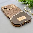 قاب گوشی iPhone 17 آیفون اورجینال یونیک کیس چرمی لاکچری محافظ لنزدار طرح پلنگی کیوت کد 154171