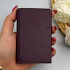 جاکارتی مگنتی مگ سیف دار چرمی Magsafe مگنتی Leather Wallet بنفش کد 155097