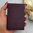 جاکارتی مگنتی مگ سیف دار چرمی Magsafe مگنتی Leather Wallet بنفش کد 155097