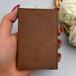 جاکارتی مگنتی مگ سیف دار چرمی Magsafe مگنتی Leather Wallet قهوه ای کد 155099