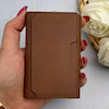 جاکارتی مگنتی مگ سیف دار چرمی Magsafe مگنتی Leather Wallet قهوه ای کد 155099