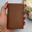 جاکارتی مگنتی مگ سیف دار چرمی Magsafe مگنتی Leather Wallet قهوه ای کد 155099