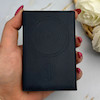 جاکارتی مگنتی مگ سیف دار چرمی Magsafe مگنتی Leather Wallet سرمه ای کد 155100