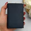 جاکارتی مگنتی مگ سیف دار چرمی Magsafe مگنتی Leather Wallet سرمه ای کد 155100