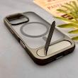 قاب گوشی iPhone 16 Pro آیفون استندشو مگ سیف دار اورجینال مات تیتانیوم کد 156253
