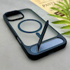 قاب گوشی iPhone 16 Pro Max آیفون استندشو مگ سیف دار اورجینال مات سرمه ای کد 156256