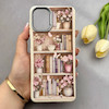 قاب گوشی Galaxy A07 سامسونگ لدر کیس سیلیکونی فانتزی لنز سیلور طرح کتابخونه کیوت کد 157038