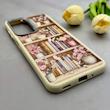 قاب گوشی Galaxy A17 سامسونگ لدر کیس سیلیکونی فانتزی لنز سیلور طرح کتابخونه کیوت کد 157058